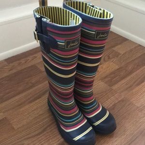 ⛈☂️Striped Colorful Rain Boots